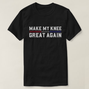Mein Knie wieder zum Shirt der Erholung machen