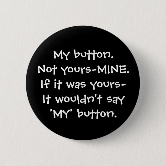 Mein Knopf Button (Vorderseite)