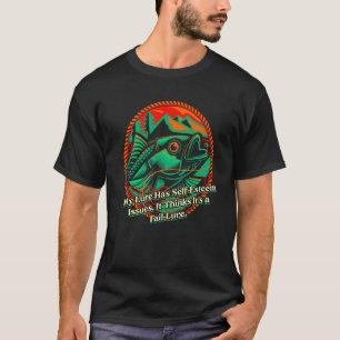 Mein Köder Hat Selbstwertprobleme Angelscherz Fis T-Shirt