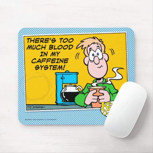 Mein Koffein-System Mousepad (Mit Mouse)