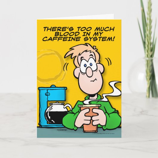 Mein Koffeinsystem Karte (Vorderseite)