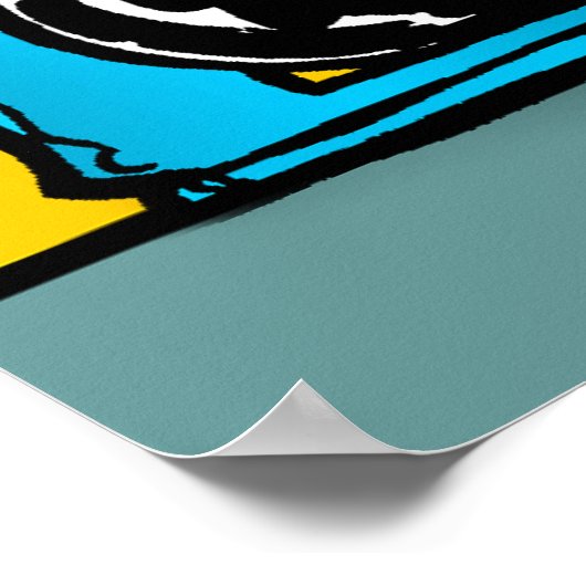 Mein Koffeinsystem Poster (Ecke)