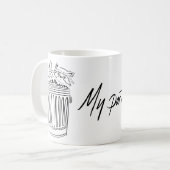 Mein Komplize Tasse (Vorderseite Links)