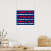Mein Kongressabgeordneter ist ein hypnotisches Pro Poster (Küche)