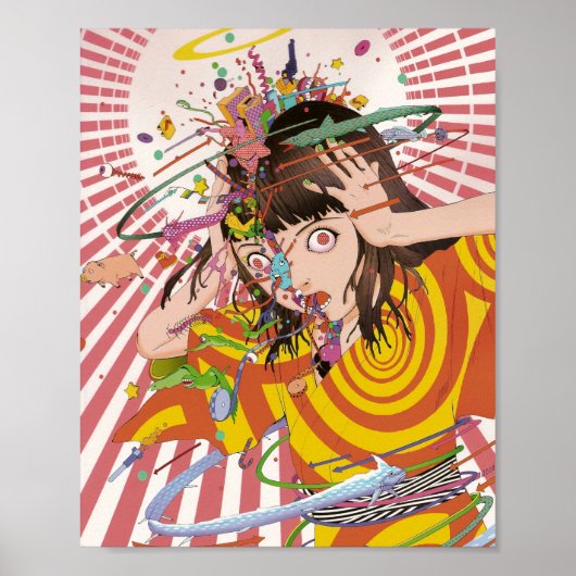 Mein Kopf ist voll von Fck Poster (Vorne)