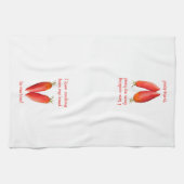 Mein Kopf To-Ma-Toes Gemüseküche Handtuch (Horizontal)