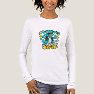 Mein Kopf tut weh, aber ich bin tapfer Lustiger Ro Tri-Blend Shirt