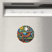 Mein Kopf tut weh Magnet (In Situ (Geschirrspüler))