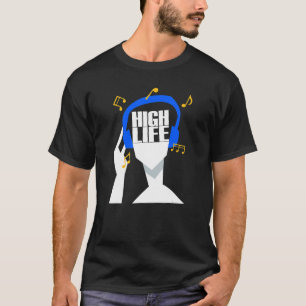 Mein Kopfhörer spielt nur Highlife aus Ghana T-Shirt