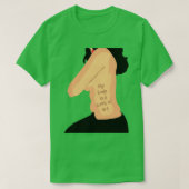 Mein Körper ist ein Kunstwerk T-Shirt (Design vorne)