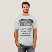 Mein Körper ist ein Tempel T-Shirt (Vorne ganz)