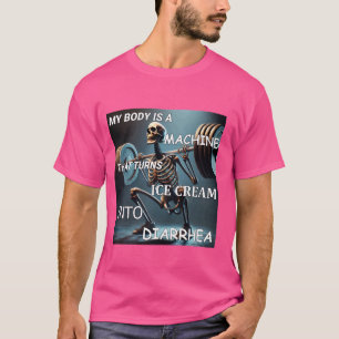 Mein Körper ist eine Maschine, die Skelettmuskulat T-Shirt