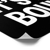 Mein Körper ist kein Tempel. Es ist ein Burg von B Poster (Ecke)