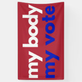 Mein Körper meine Stimme Roevember Banner (Vertikal)