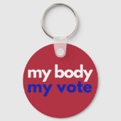 Mein Körper meine Stimme Roevember Schlüsselanhänger (Rückseite)