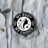 Mein Körper meine Wahl Button (Beispiel)