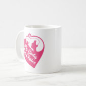 Mein Körper meine Wahl Kaffeetasse (Vorderseite Links)
