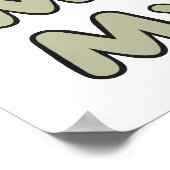 Mein Körper meine Wahl Poster (Ecke)