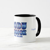 Mein Körper meine Wahl Tasse (VorderseiteRechts)