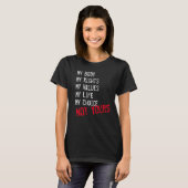 Mein Körper, nicht dein T - Shirt (Vorne ganz)