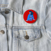 Mein Körper regiert meine Wahl Button (Beispiel)
