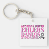 Mein Körper verletzt EDS Schlüsselanhänger (Vorderseite)