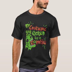 Mein Kostüm, das von einem lustigen Zombie-Hallowe T-Shirt