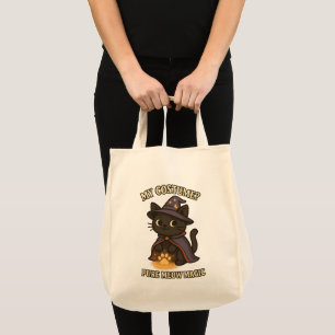 Mein Kostüm pur Meow Magic Hexe Cat Halloween Tragetasche