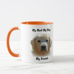 Mein Köter, meine Tasse, meine Freunde. Tasse