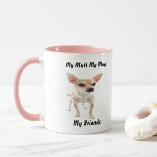 Mein Köter, meine Tasse, meine Freunde. Tasse