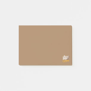 Mein Krafttier ist ein Capybara Süßes und Lustiges Post-it Klebezettel