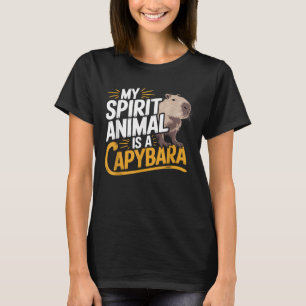 Mein Krafttier ist ein Capybara Süßes und Lustiges T-Shirt