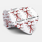 Mein Kreis von Willis (Arterien-anatomischer Spaß) Krawatte (Gerollt)