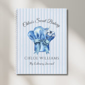 Mein kulinarisches Journal Blue Koch Hat Rezepte-N Notizblock