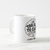 Mein Kümmer-mich-drum-ist-im-Eimer – Das Leben ist Kaffeetasse (Vorderseite Links)