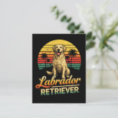 Mein Labrador Retriever Dankeskarte (Stehend Vorderseite)
