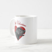Mein Labrador Retriever Valentine Kaffeetasse (Vorderseite Links)