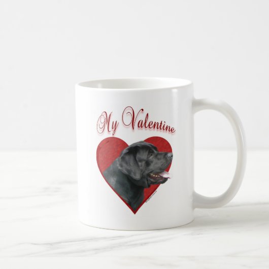 Mein Labrador Retriever Valentine Kaffeetasse (Rechts)