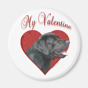 Mein Labrador Retriever Valentine Magnet