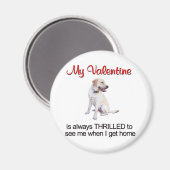 Mein Labrador Valentine Magnet (Vorderseite/Rückseite)