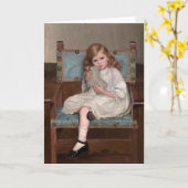 Mein Lamm | Lilla Cabot Perry Karte (Gelbe Blume)