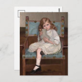 Mein Lamm | Lilla Cabot Perry Postkarte (Vorne/Hinten)