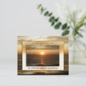 Mein Lamp Postkarte (Stehend Vorderseite)