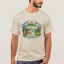 Mein Land Honduras Tropisches Kunst-T-Shirt