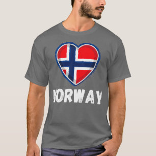 Mein Land Meine Liebe Norwegen T-Shirt