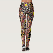 Mein Land von Belinda Golder Designer Leggings (Rückseite)