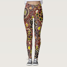 Mein Land von Belinda Golder Designer Leggings