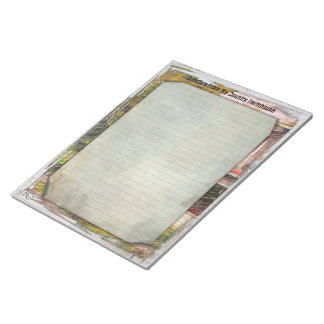 Mein Landhaus 8.5x11 Notepad Notizblock