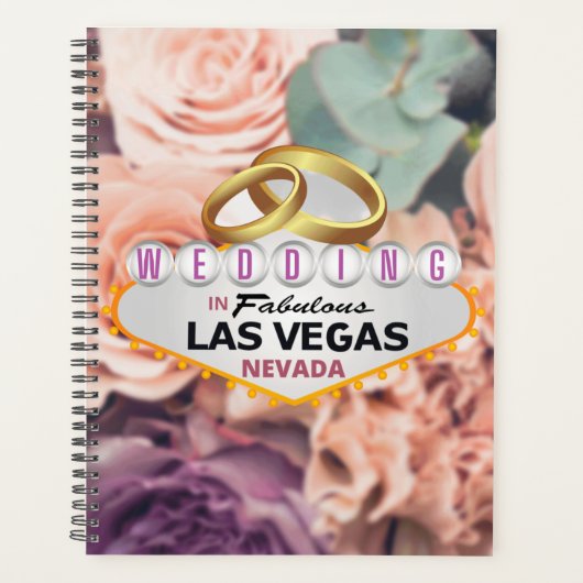 Mein Las Vegas Hochzeitsplaner Planer (Vorderseite)