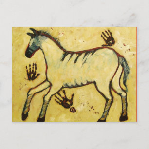 Mein Lascaux Pferd Postkarte